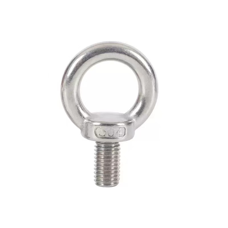 Stainless steel SS201, SS304, SS316 lifting eye bolt DIN 580