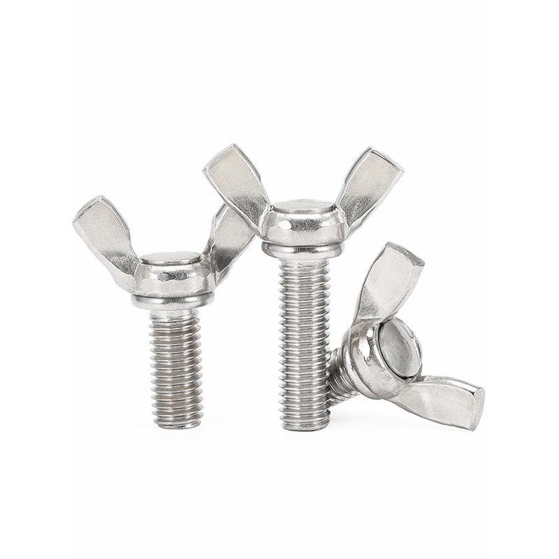 Stainless steel SS201, SS304, SS316 wing screw / thumb screw DIN 316