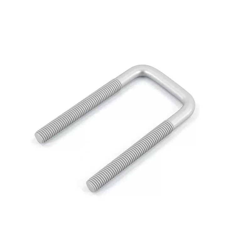 High-strength Dacromet coated grade 4.8, 8.8, 10.9, 12.9 U-bolt DIN 3570