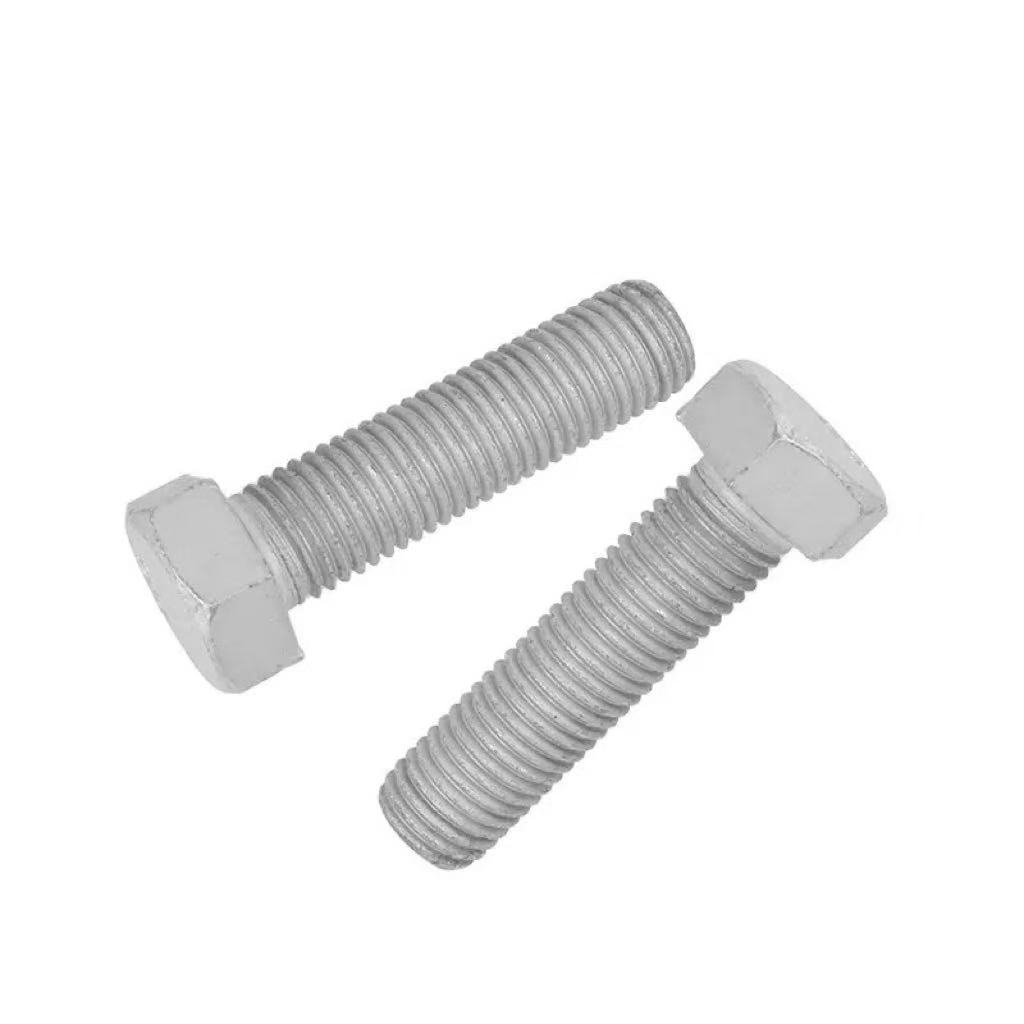 High-strength hot-dip galvanized grade 4.8, 8.8, 10.9, 12.9 hex head bolt DIN 931 / DIN 933