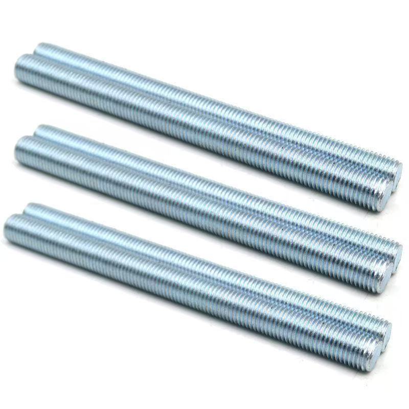 High-strength blue-white zinc plated threaded rod DIN 975