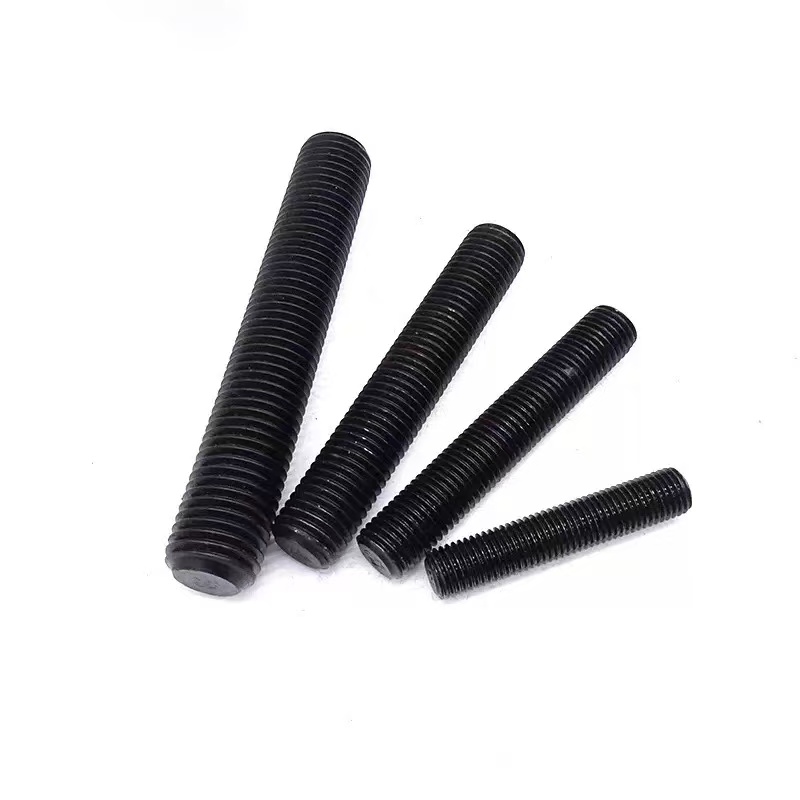 High-strength blackened threaded rod DIN 975