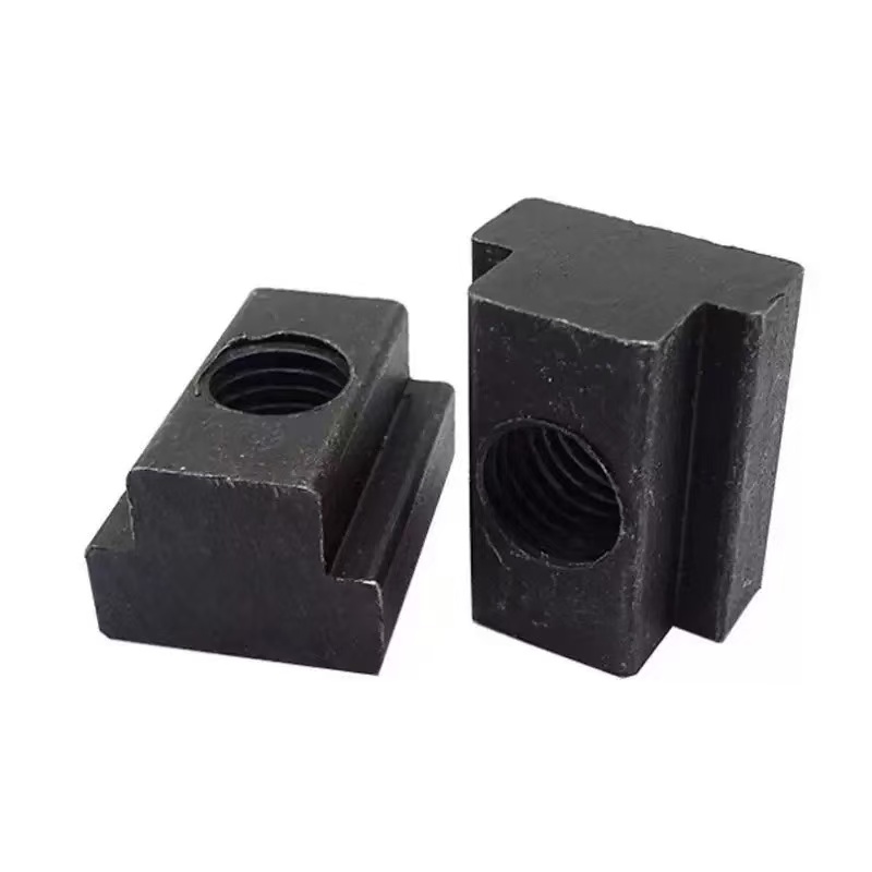 High-strength black oxide property class 4, 8, 10, 12 T-slot nuts DIN 508
