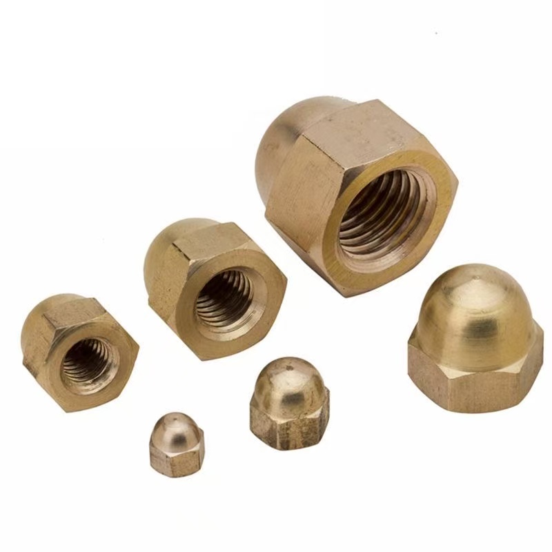High-strength copper property class 4, 8, 10, 12 acorn nuts (dome nuts) DIN 1587