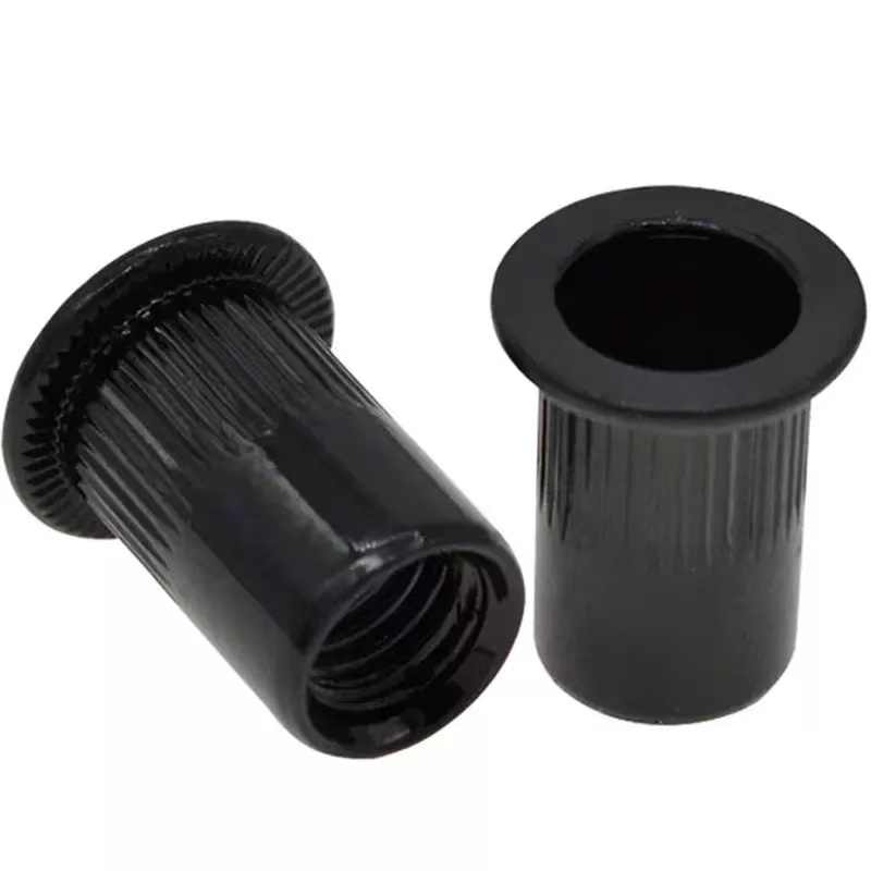 High-strength black oxide property class 4, 8, 10, 12 rivet nuts (blind rivet nuts) DIN 7340