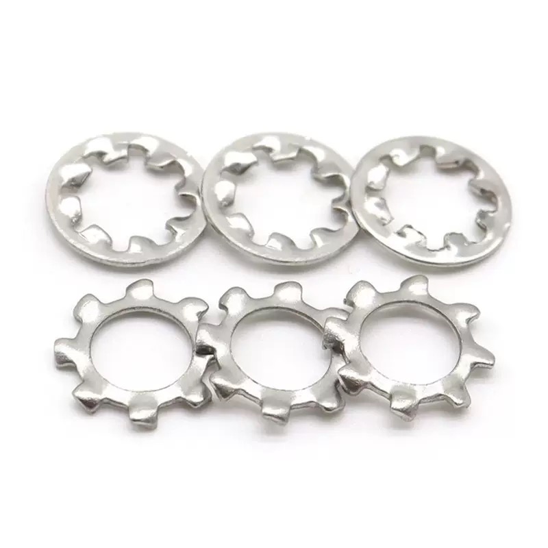 Stainless steel SS201 SS304 SS316 toothed locking washer DIN6797