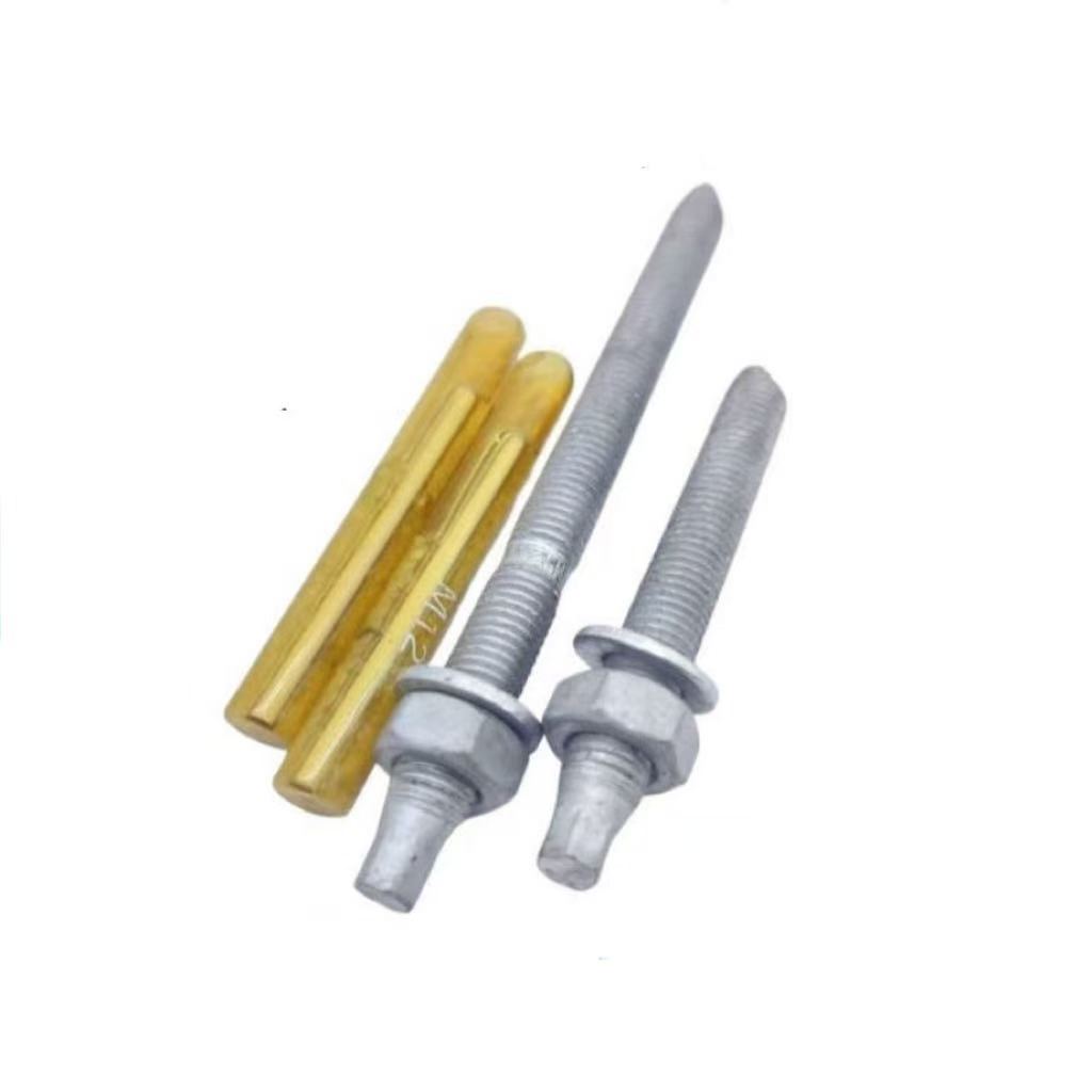 Hot-Dip Galvanized Carbon Steel Chemical Anchor Bolt
