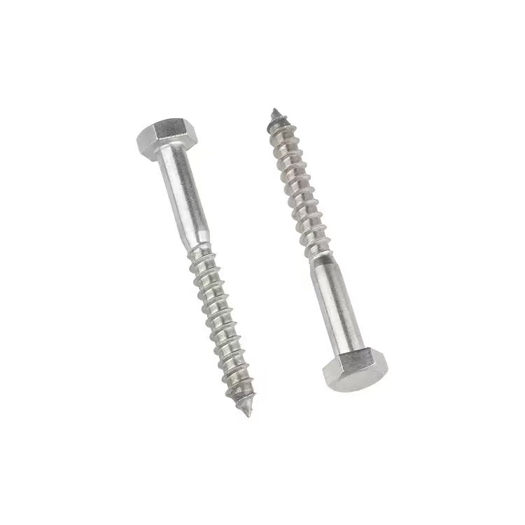 Stainless Steel Hex Head Wood Screw
